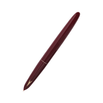 Hero 329 Maroon Silver Cap Aerometric Fine Nib Fountain Pen