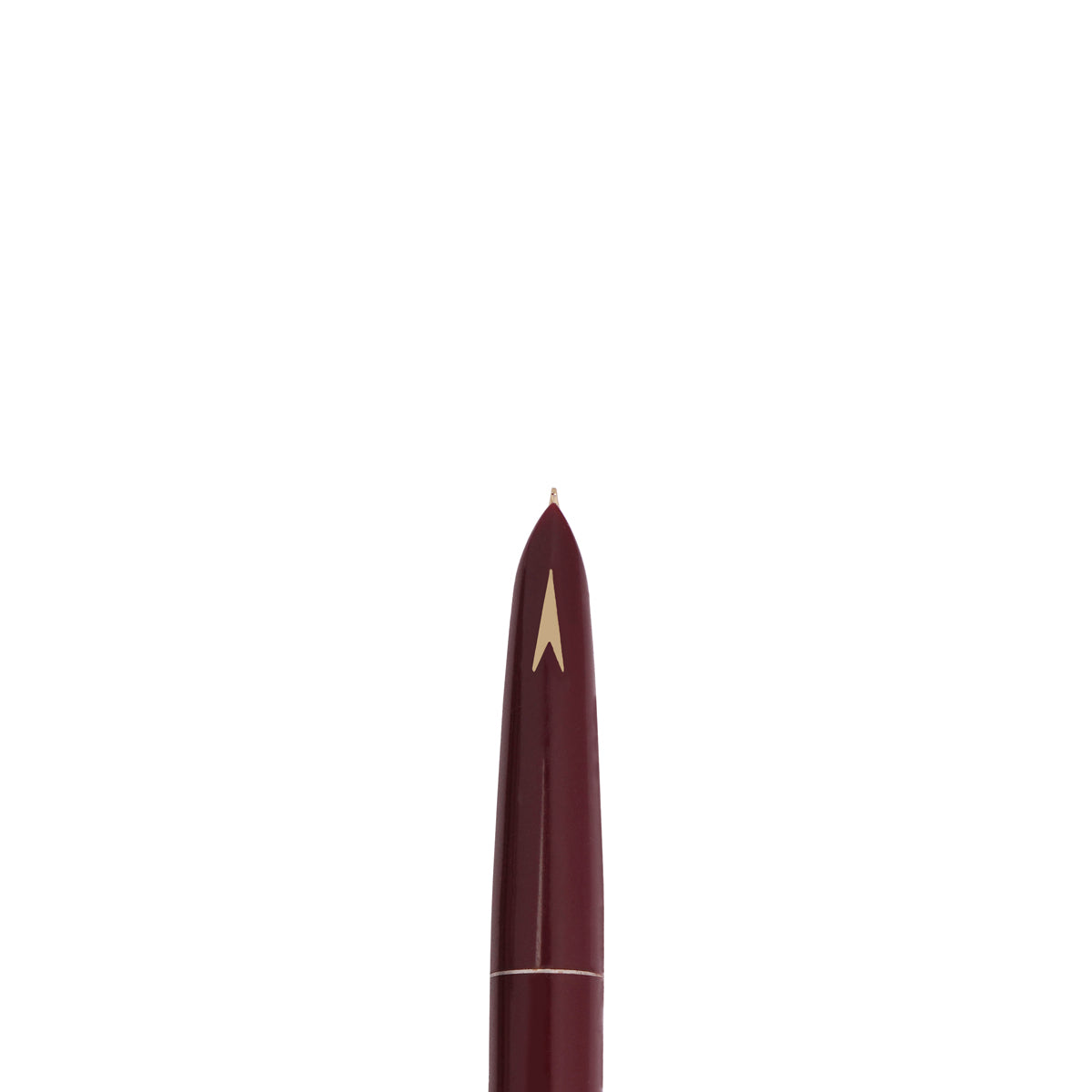 Hero 329 Maroon Silver Cap Aerometric Fine Nib Fountain Pen