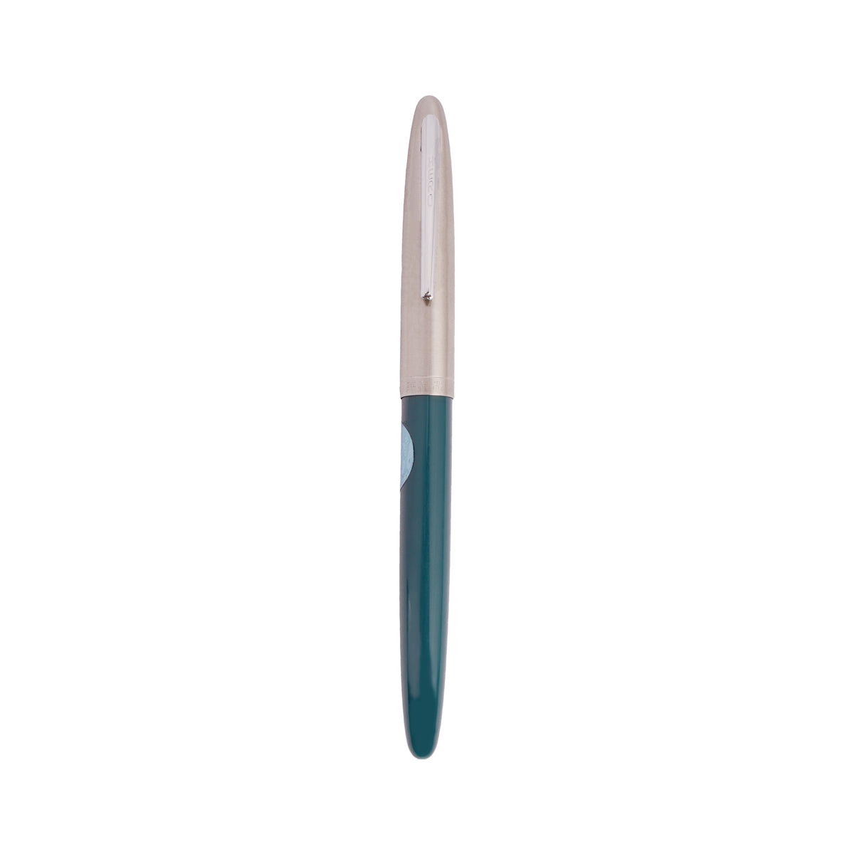 Hero 329 Green Silver Cap Aerometric Fine Nib Fountain Pen