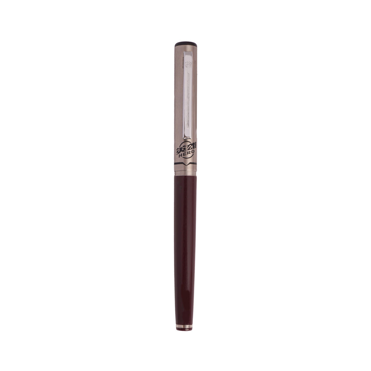 Hero 240 Maroon Aerometric Fine Nib Fountain Pen - Classic Design