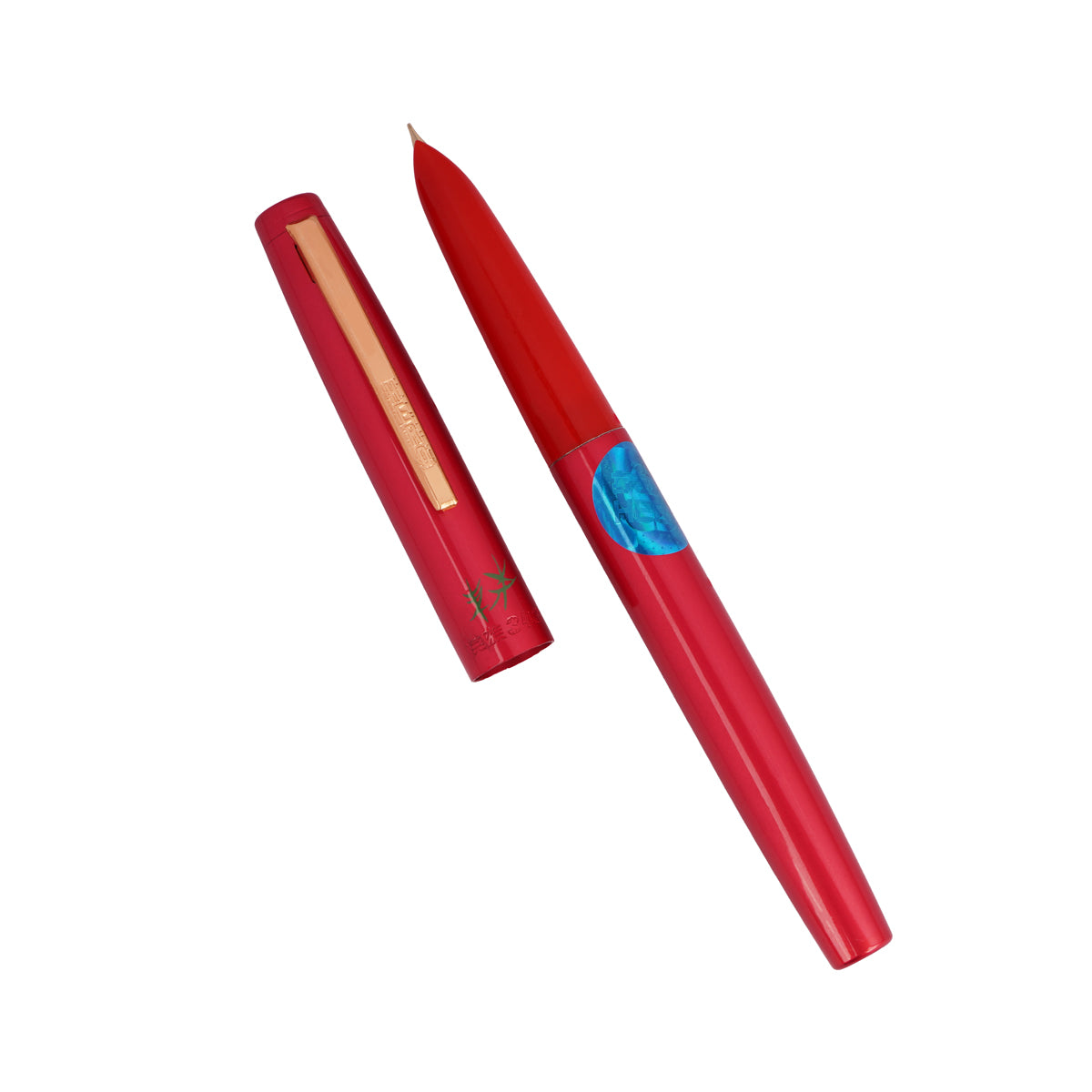 Hero 343 Pink Aerometric Fine Nib Fountain Pen - Stylish Metal