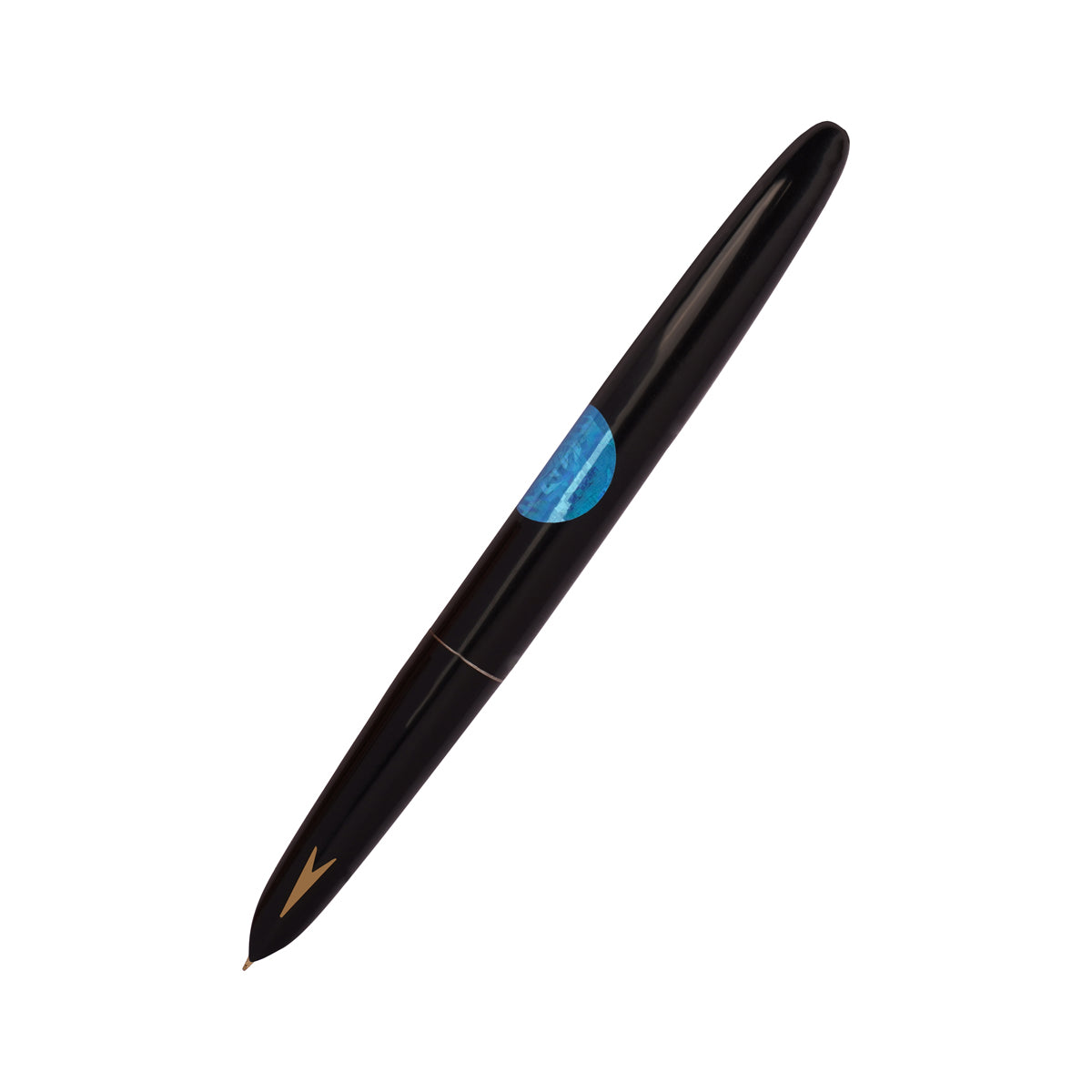 Hero 329 Black Gold Cap Aerometric Fine Nib Fountain Pen