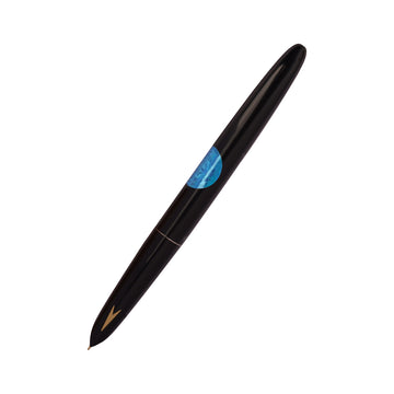 Hero 329 Black Gold Cap Aerometric Fine Nib Fountain Pen