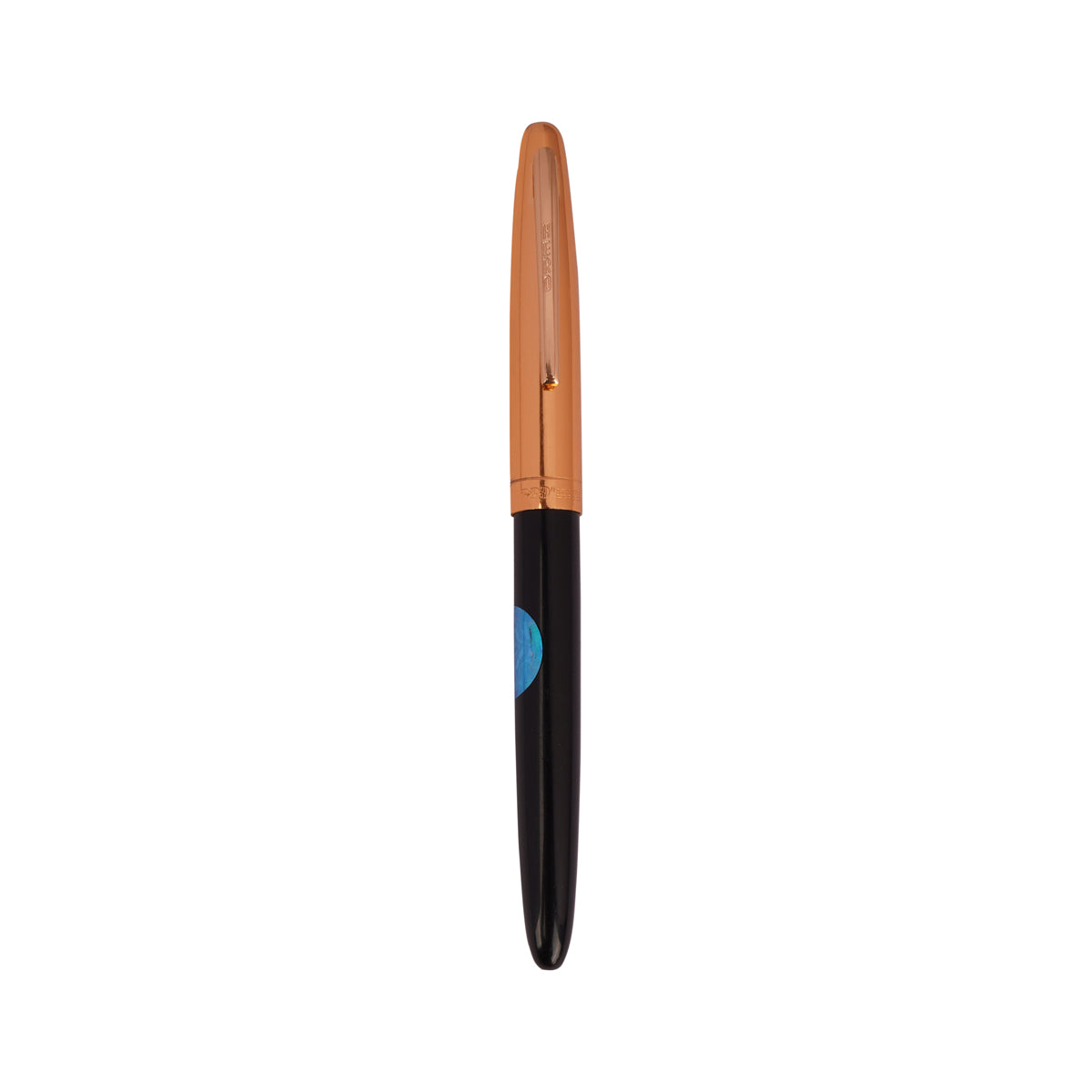 Hero 329 Black Gold Cap Aerometric Fine Nib Fountain Pen