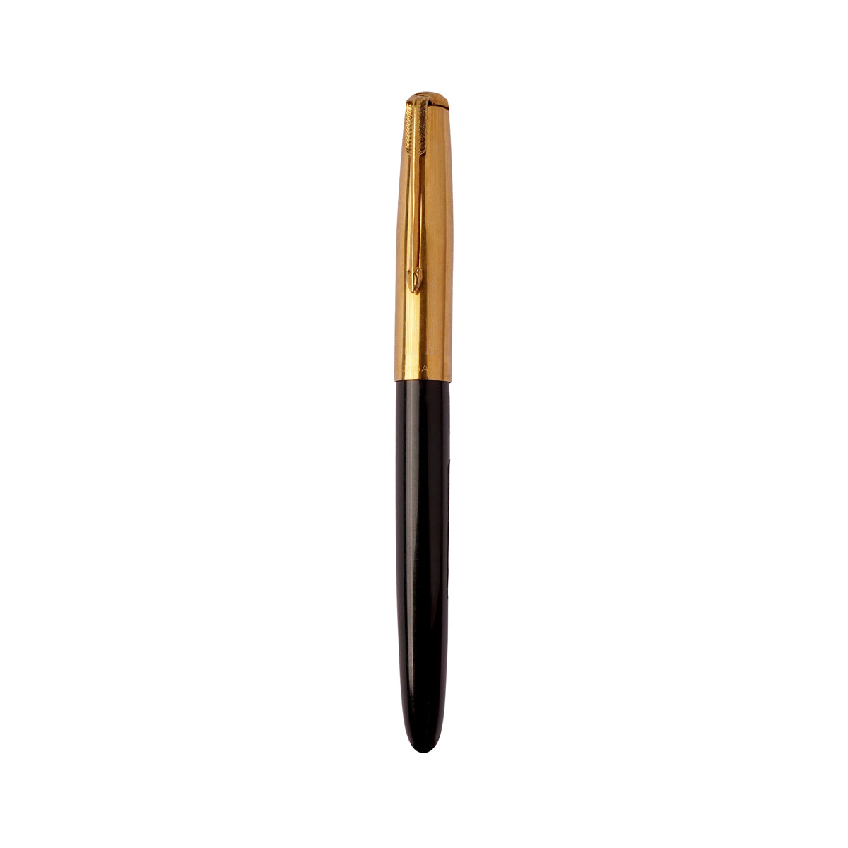Hero 616 Black Aerometric Fine Nib Fountain Pen - Sky Blue