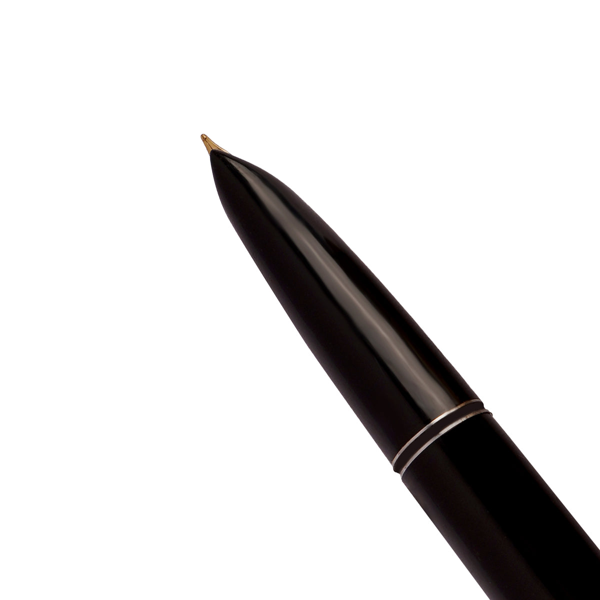 Hero 616 Black Aerometric Fine Nib Fountain Pen - Sky Blue