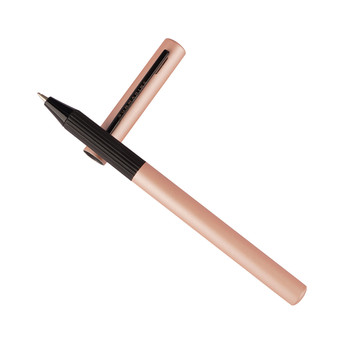 Submarine 1083 Matte Peach Pink Magnetic Cap Ball Pen