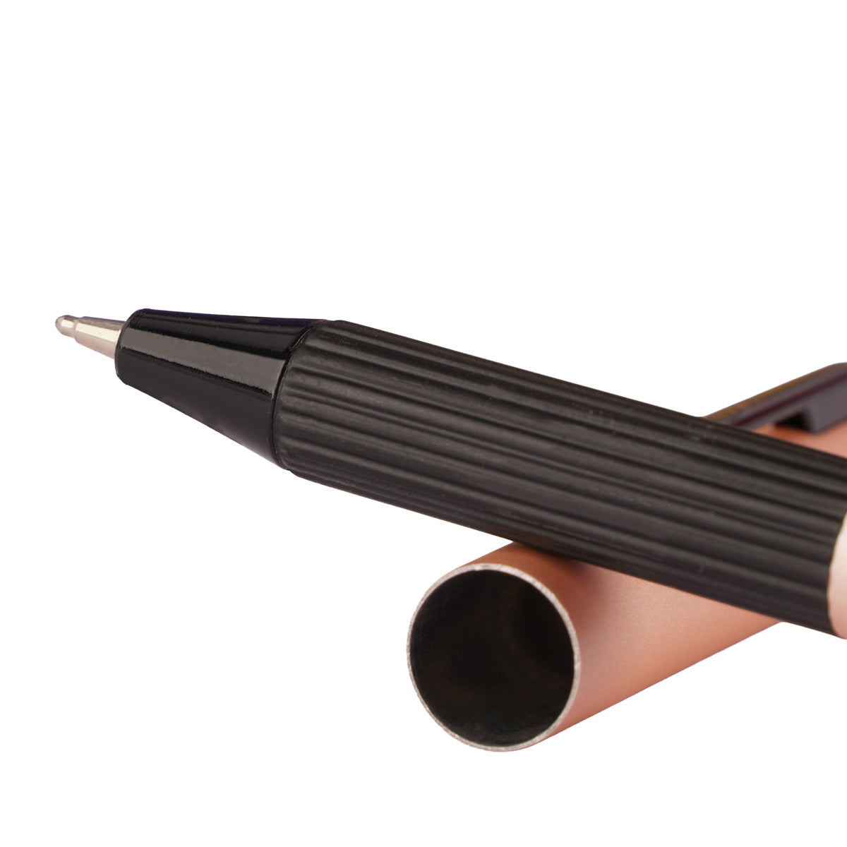 Submarine 1083 Matte Peach Pink Magnetic Cap Ball Pen