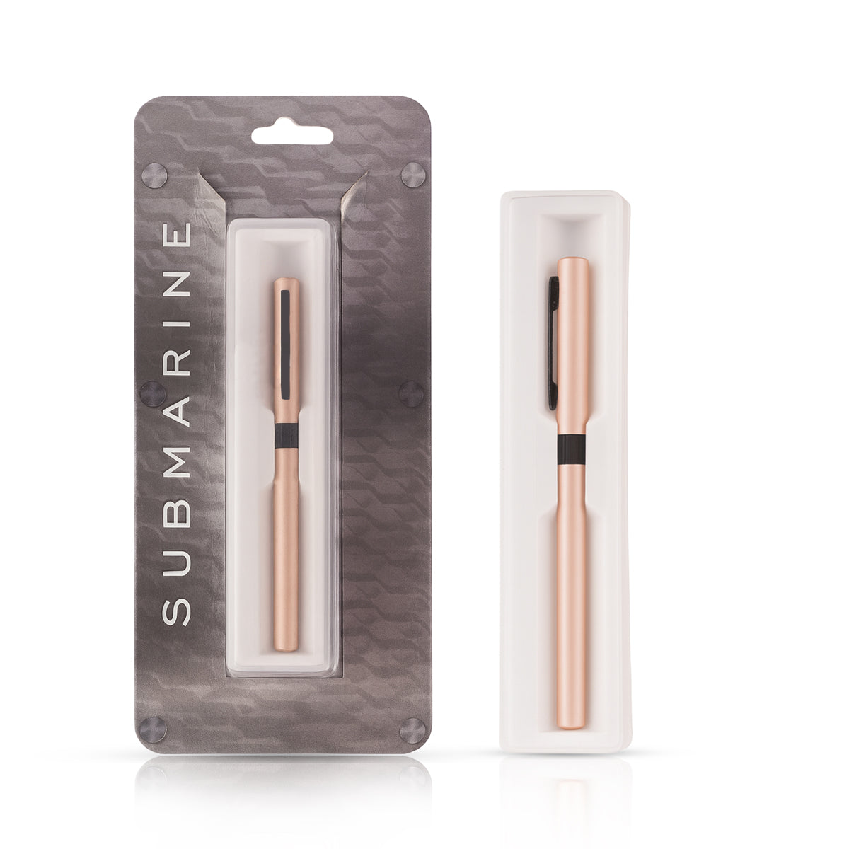 Submarine 1083 Matte Peach Pink Magnetic Cap Ball Pen