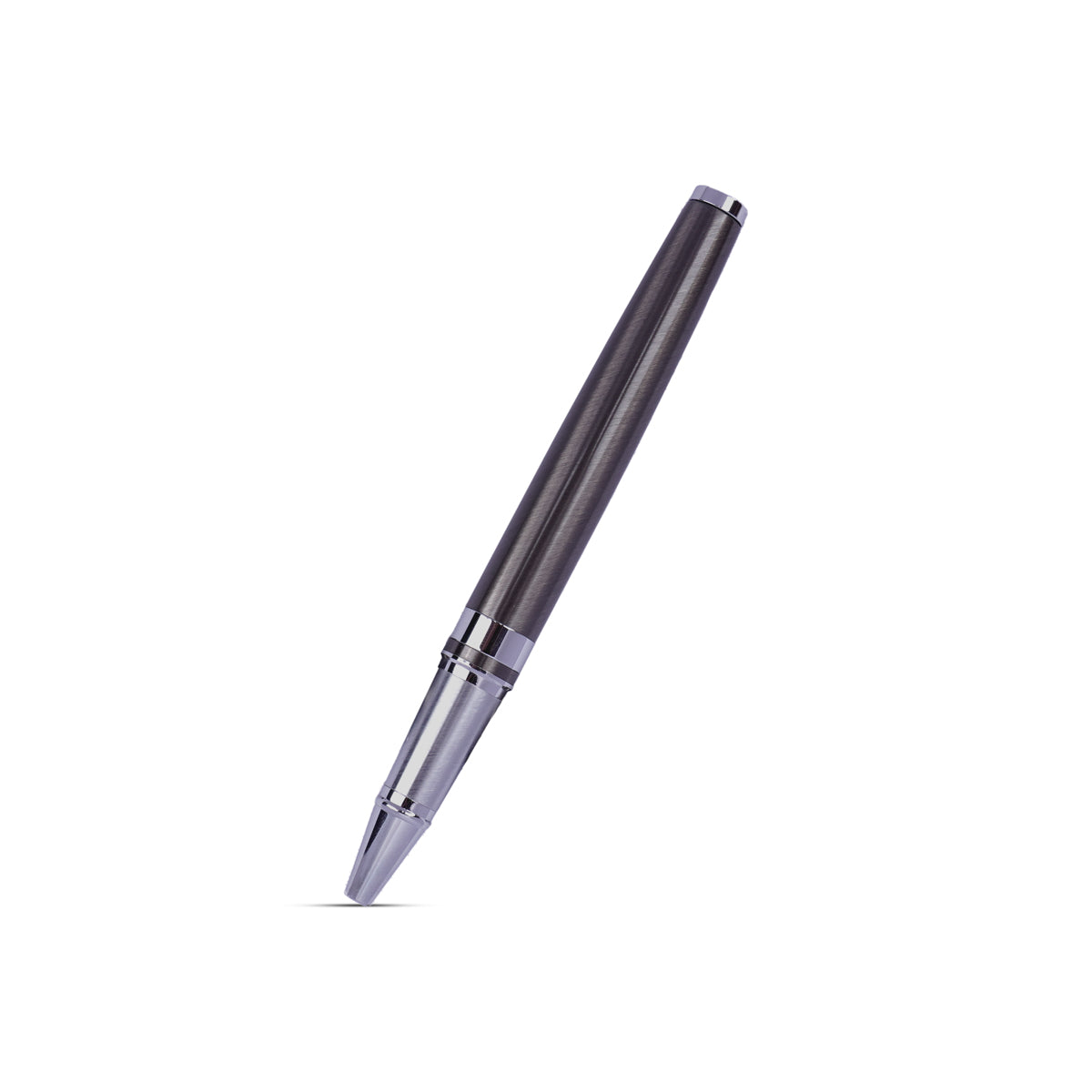 Parker Odyssey Gun Metal Roller Ball Pen – Chrome Trim, Premium Gift Box