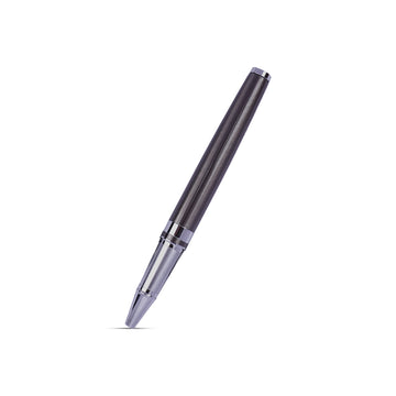 Parker Odyssey Gun Metal Roller Ball Pen – Chrome Trim, Premium Gift Box