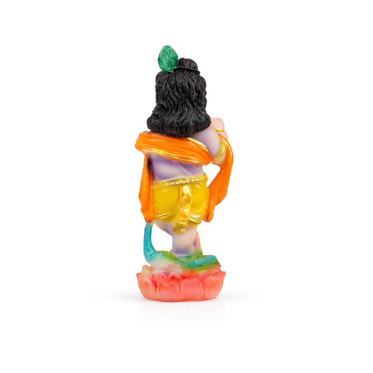 The Writershub Bal Krishna Tribhanga Pose Showpiece - Multicolour Polyresin Idol