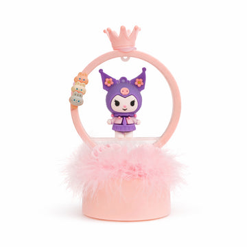 The Writershub Kuromi Happy Birthday Cake Topper - Pink Sanrio Decor, 14.5cm