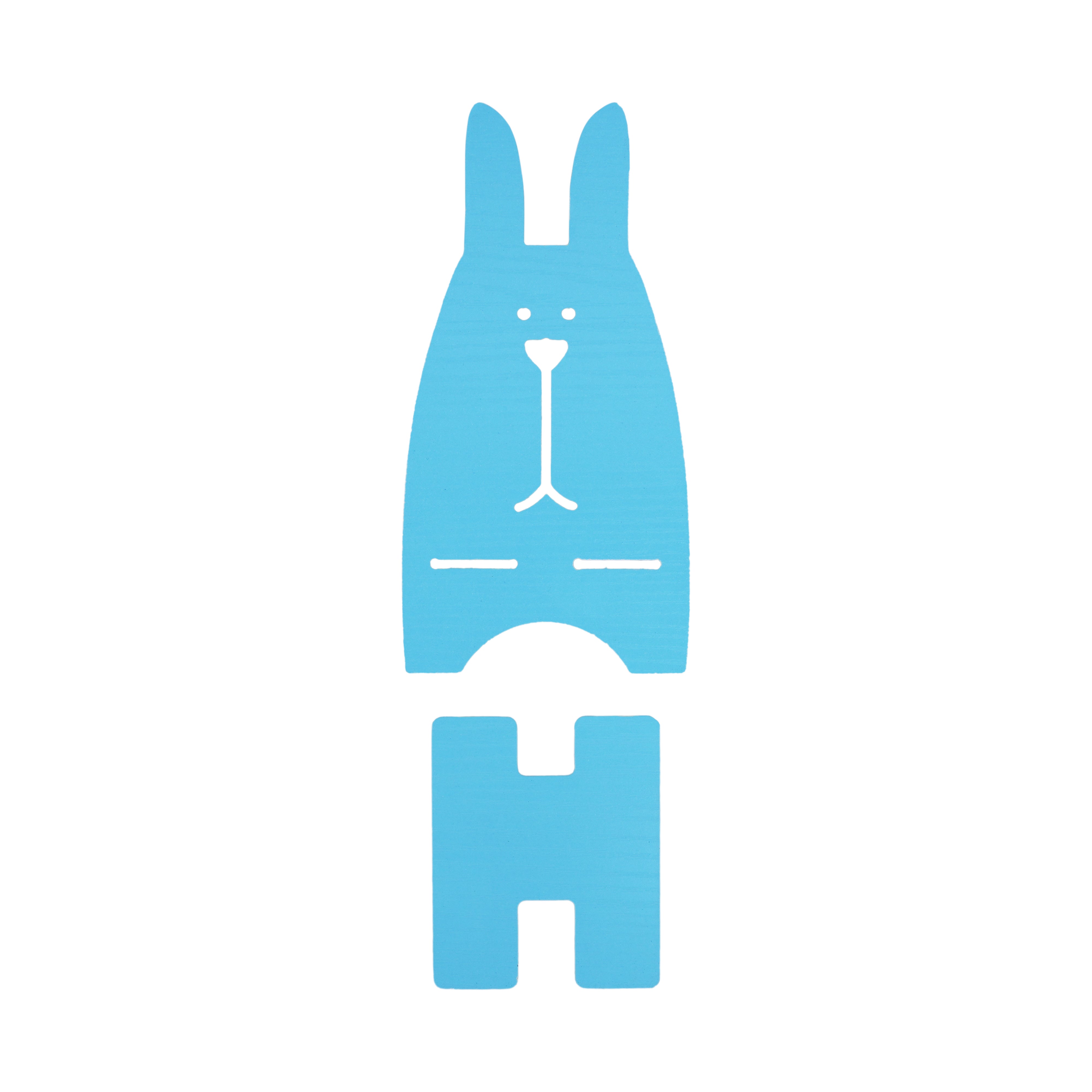 Wooden Rabbit Phone Stand – Cute & Sturdy Mobile Holder for Desk