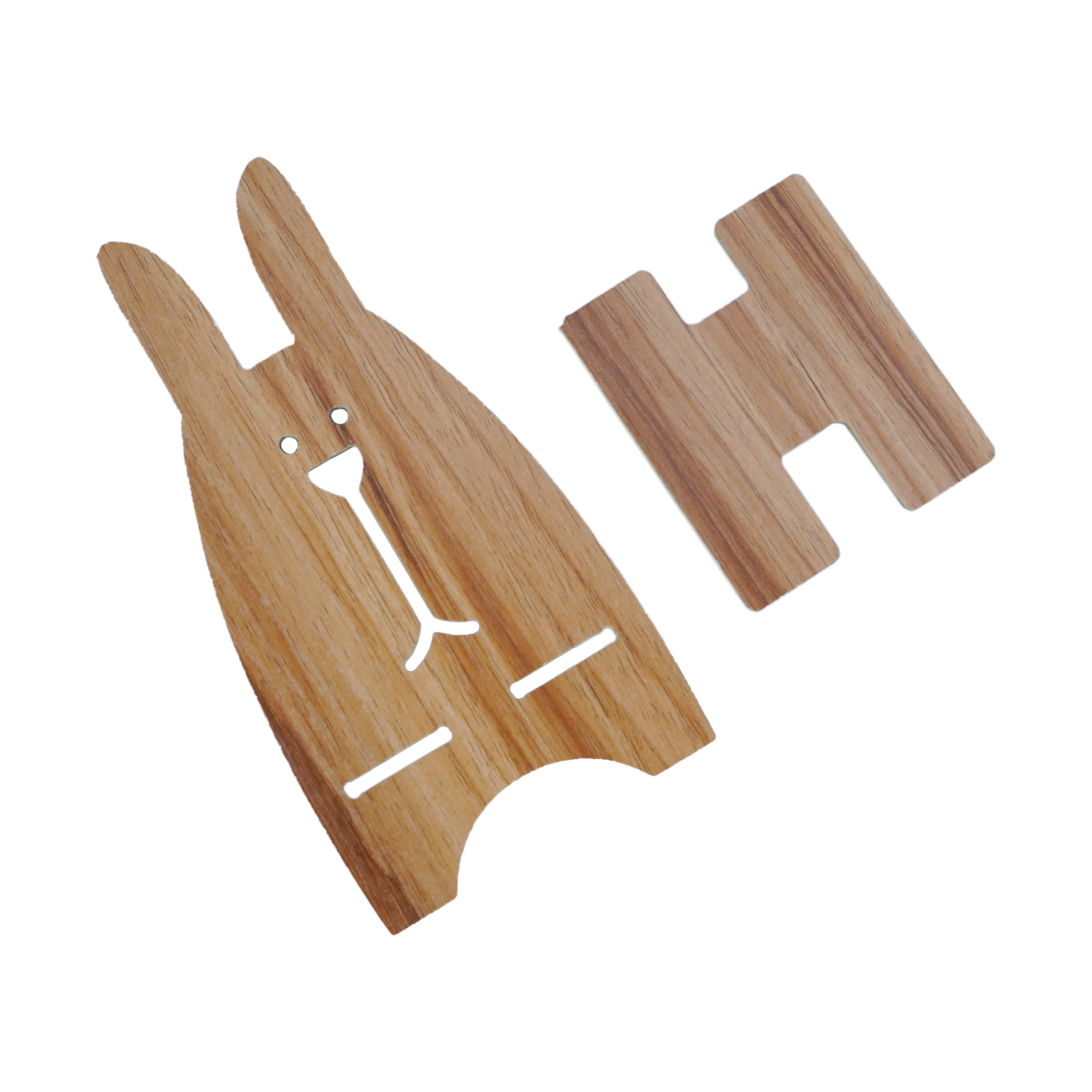 Wooden Rabbit Phone Stand – Cute & Sturdy Mobile Holder for Desk