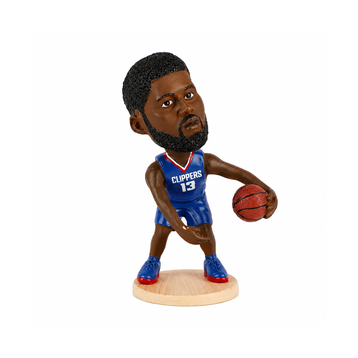 Paul George Los Angeles Clippers Bobblehead Action Figure