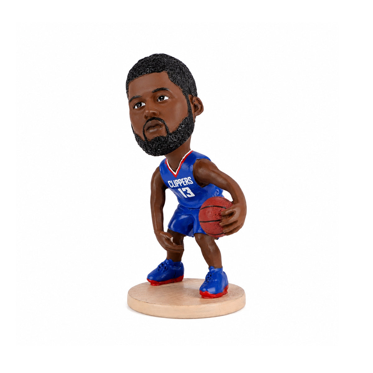 Paul George Los Angeles Clippers Bobblehead Action Figure