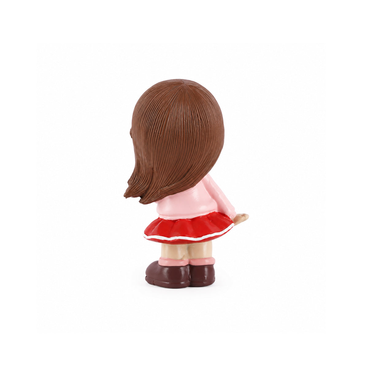 Decorative Couple Figurine Showpiece – Girl with Roses & Boy with “LOVE” Heart