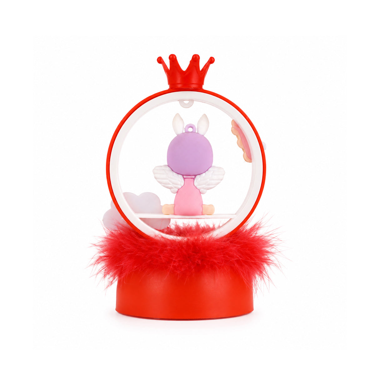 Cute Angel Girl LED I Love You Decoration Showpiece