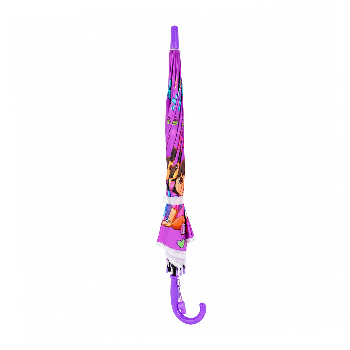 Arav Purple Dora Themed Kids Umbrella — Purple, 65 cm