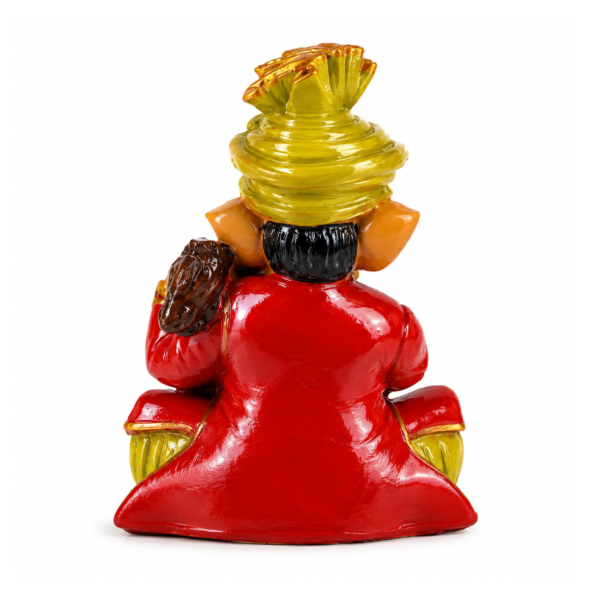 The Writershub Lord Ganesha Playing Veena Idol Decorative Showpiece