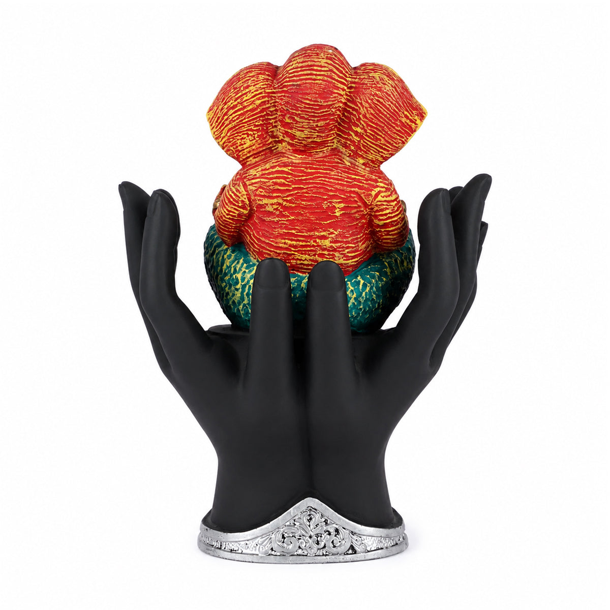 The Writershub Hand Holding Lord Ganesha Idol Showpiece