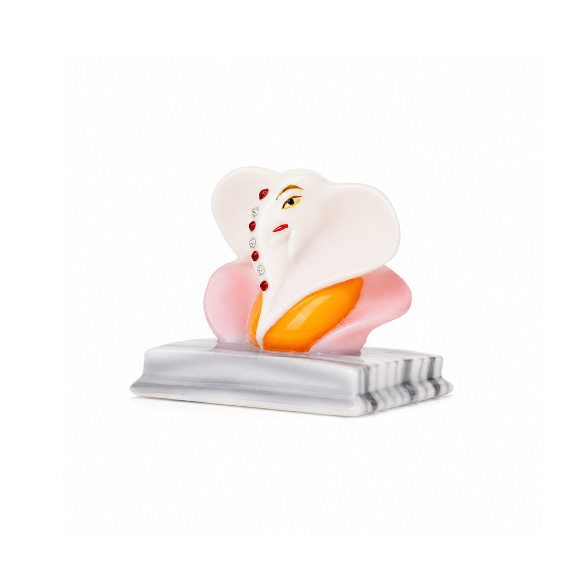 The Writershub Mini Modern Abstract Lord Ganesha Idol