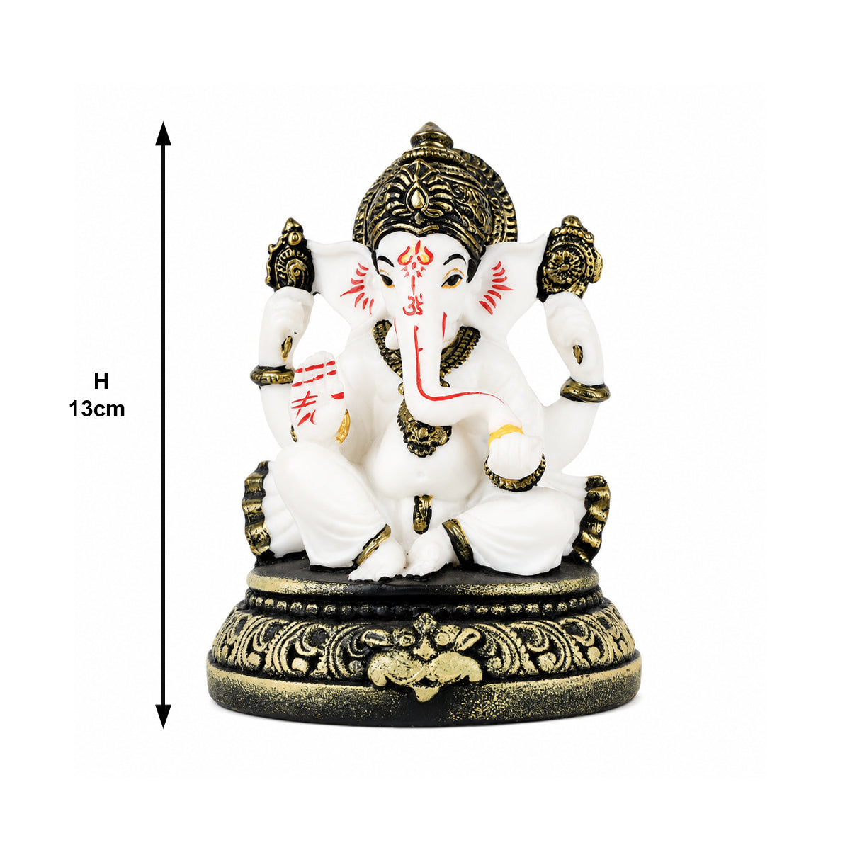 Decorative Polyresin Ganesha Idol