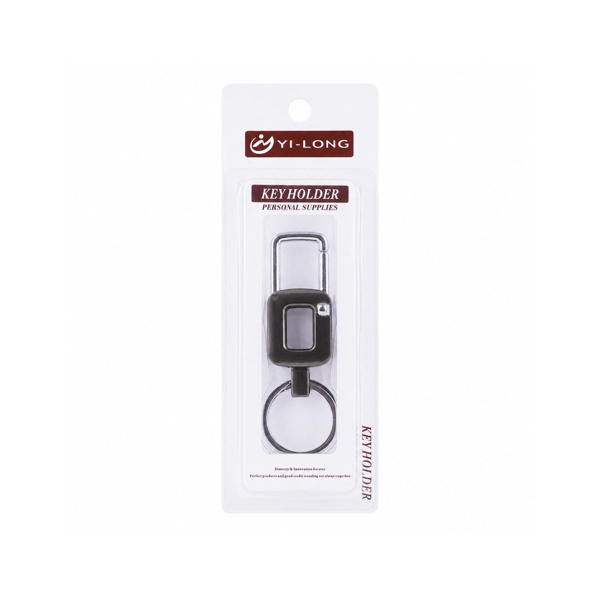 MYI‑LONG Silver Metal Key Holder – Compact & Durable Key Organizer