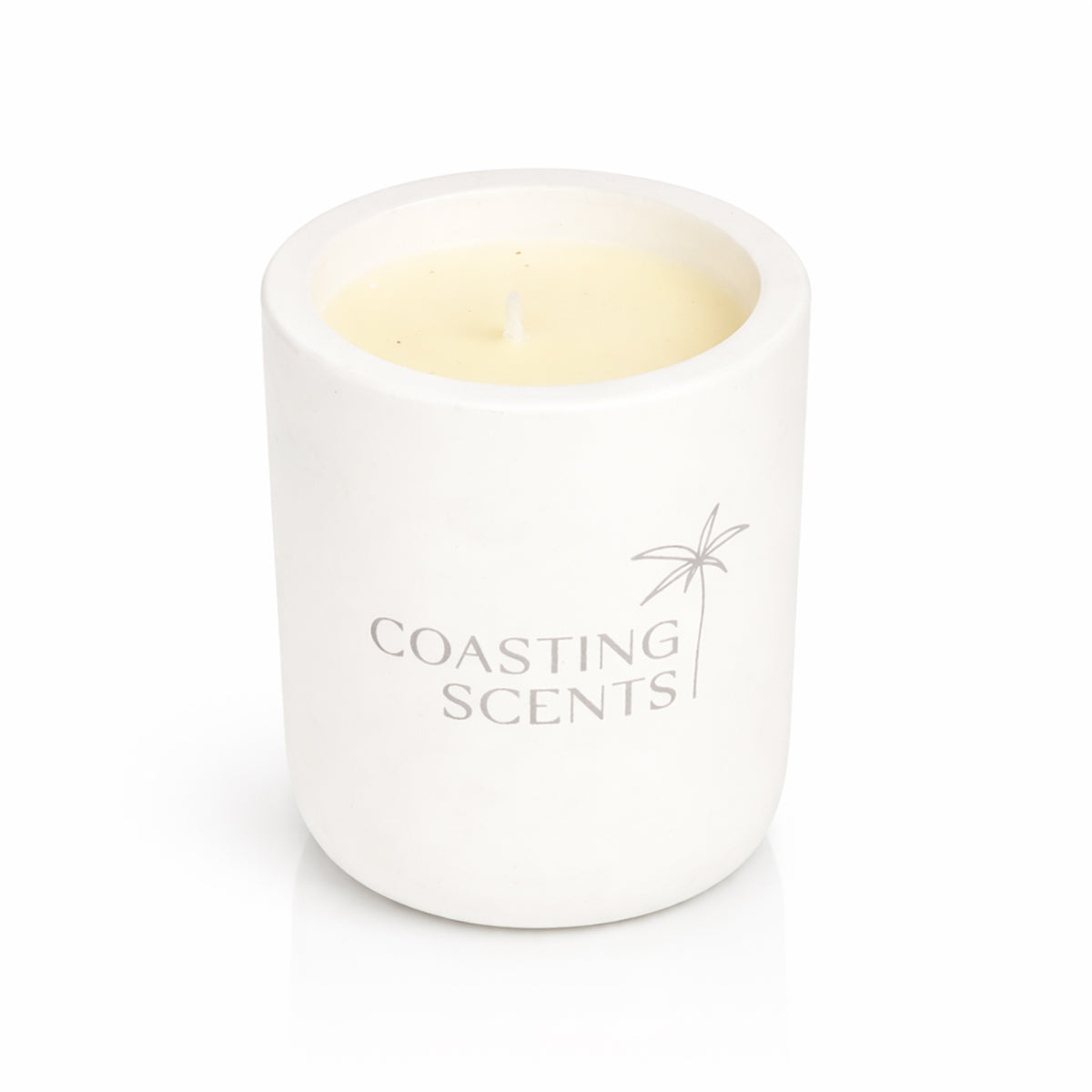 The Writershub Premium Soy Wax Jar Candle – Ceramic White