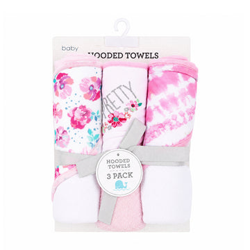 Hooded Baby Bath Towels – Pack of 3 Soft & Absorbent Multicolor Towels