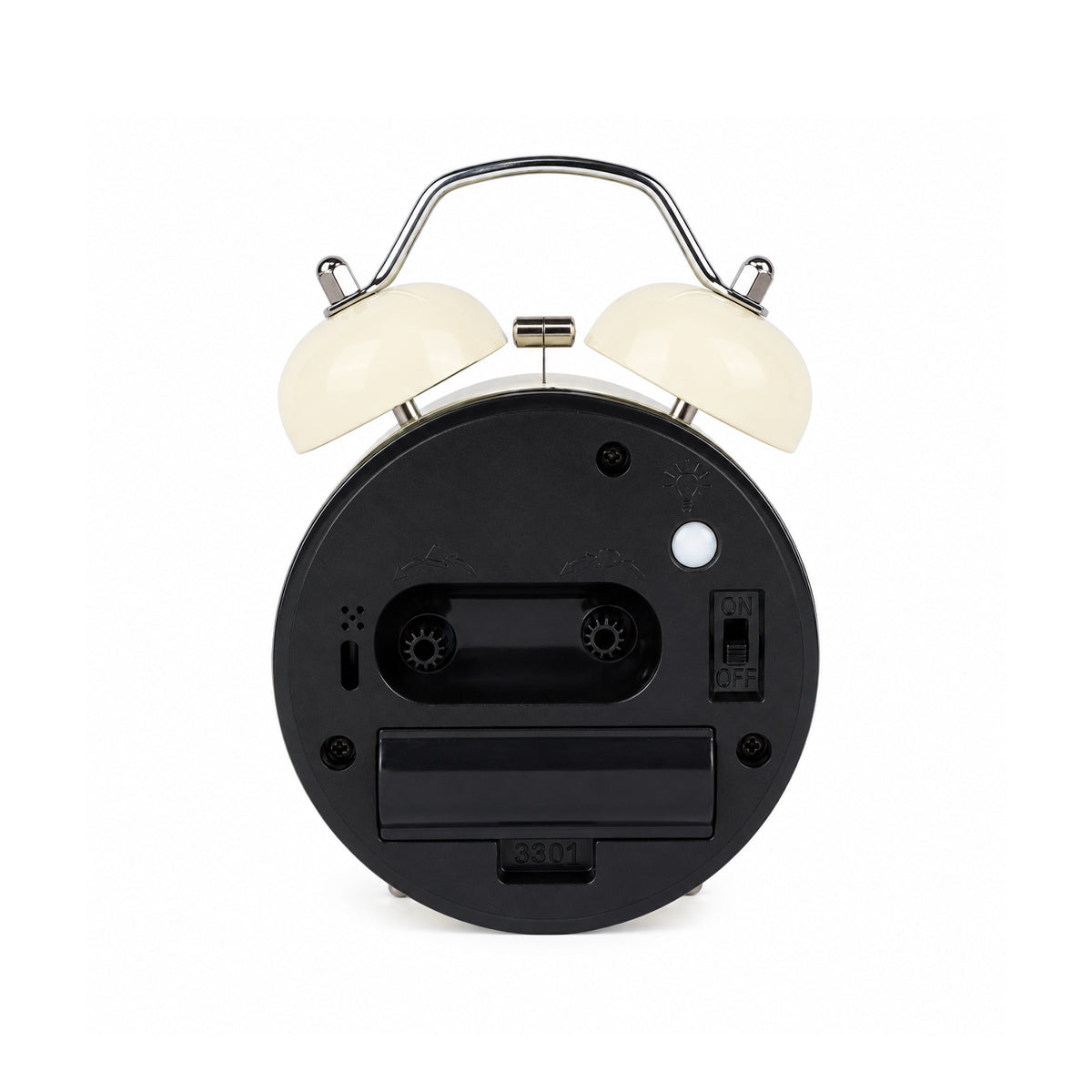 Secret Garden 3-Inch Alarm Clock – Analog Table Clock for Kids & Study