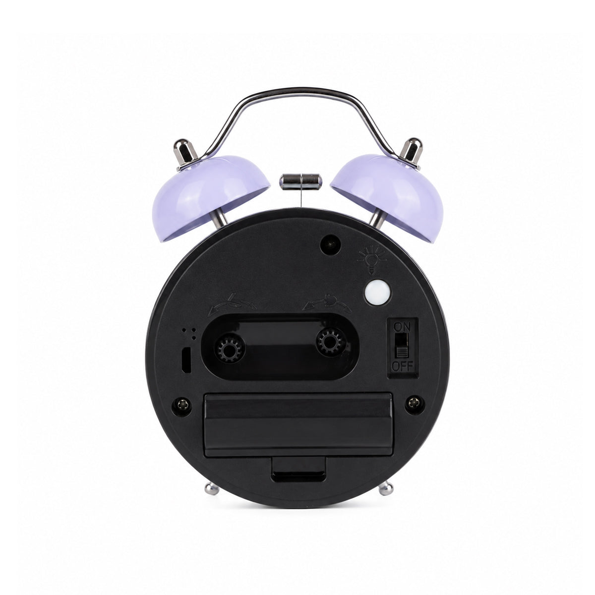 Kids Cute Twin Bell Alarm Clock – Analog Table Clock, Multi-Colour