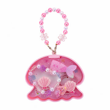 Mermaid Theme Seashell Shaped Kids Accessories Set – Pink
