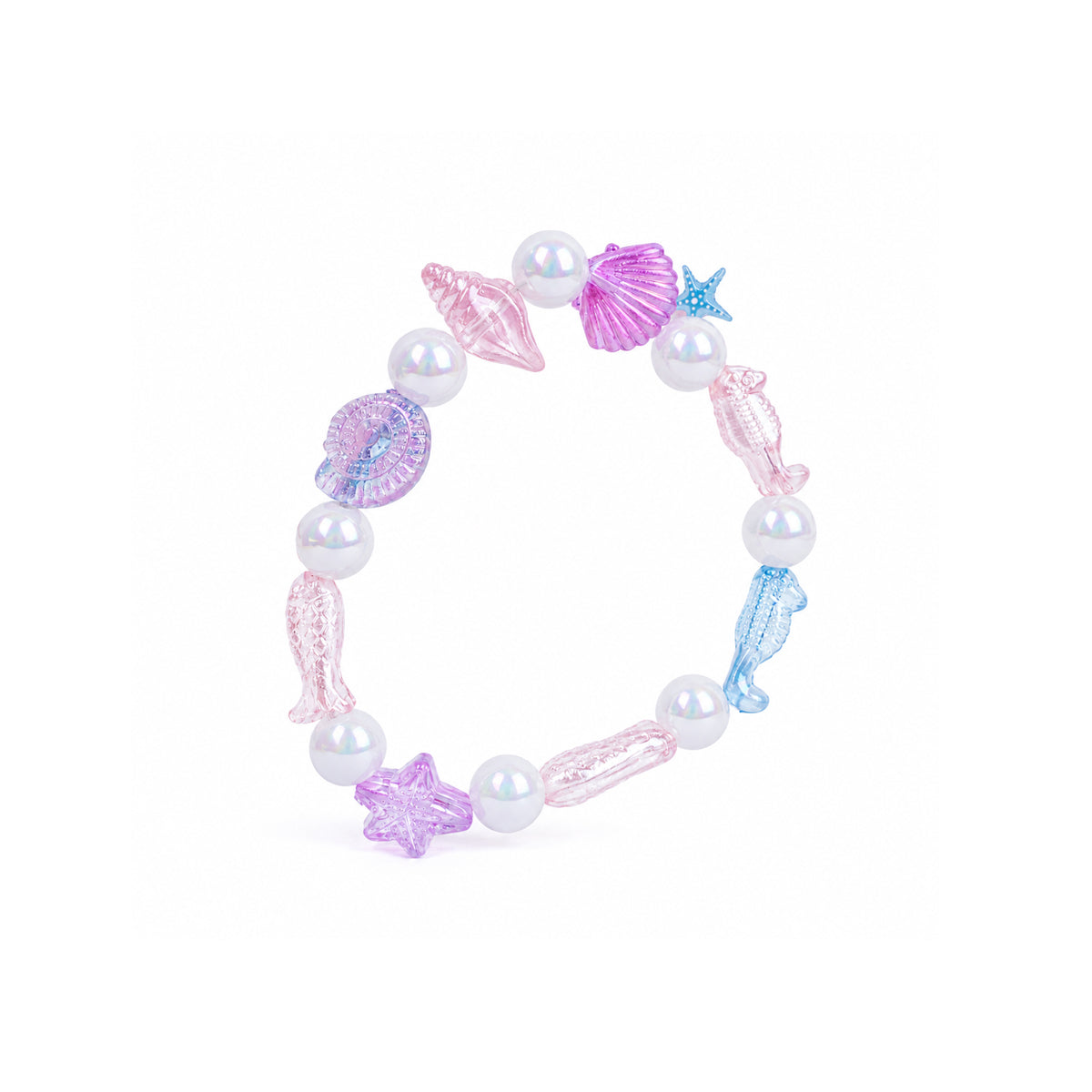 Mermaid Theme Seashell Shaped Kids Accessories Set – Pink