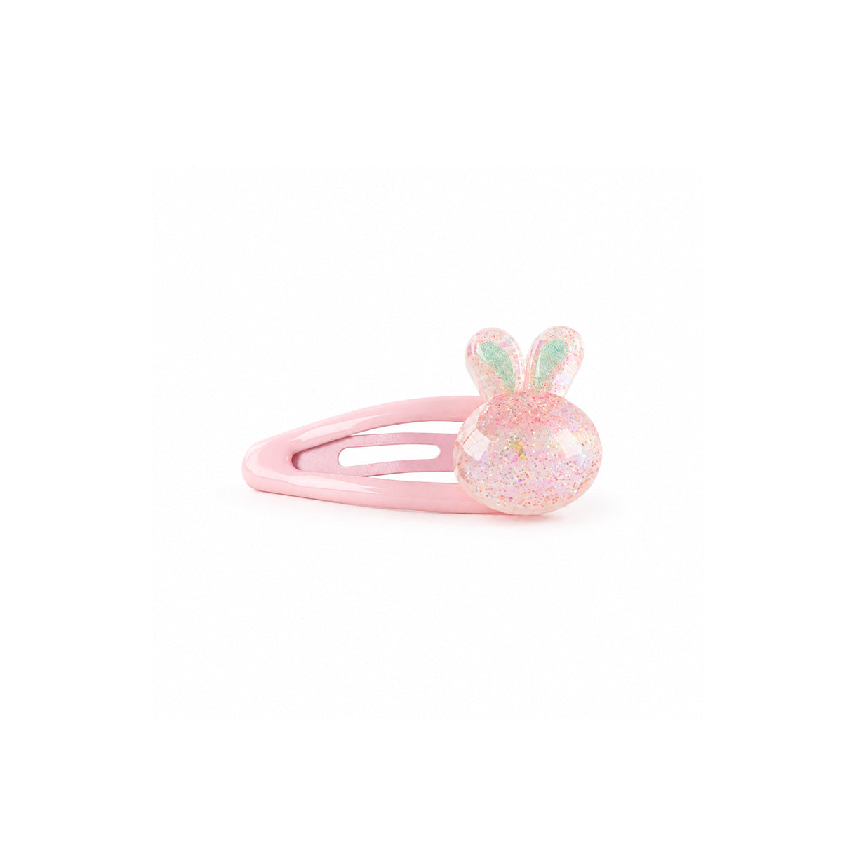 Floral Theme Kids Accessories Set – Pink Flower Case with Bracelet & Clips