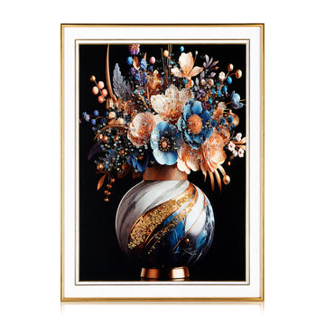 Medium Floral Crystal Art Frame – The Writershub