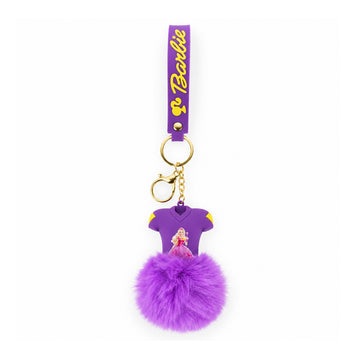 Barbie Fluffy Pom Pom Dress Keychain Charm – The Writershub