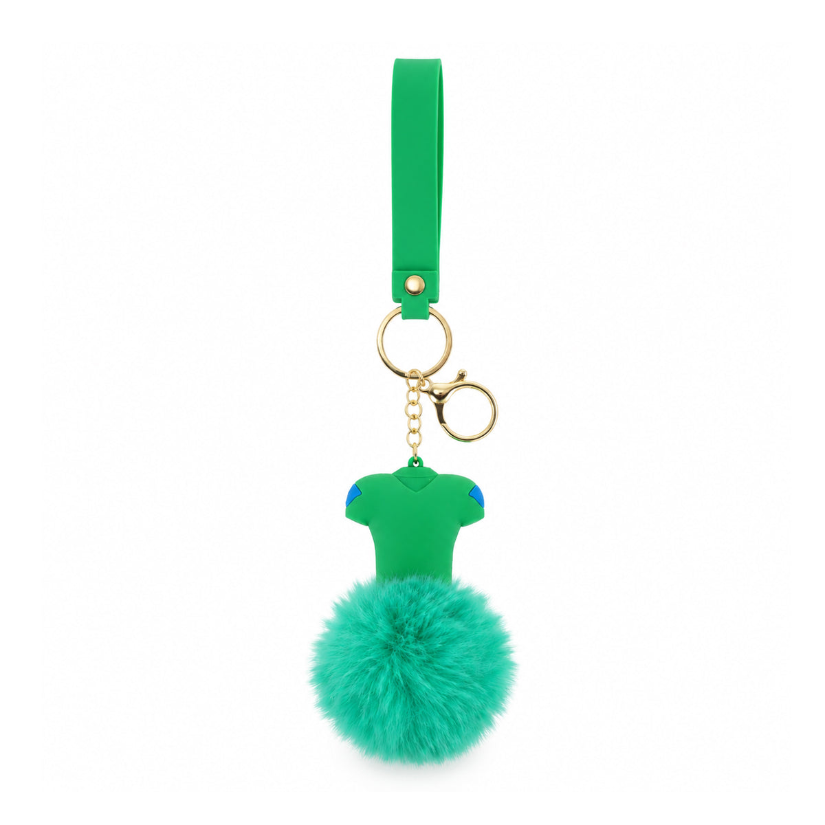 Barbie Fluffy Pom Pom Dress Keychain Charm – The Writershub