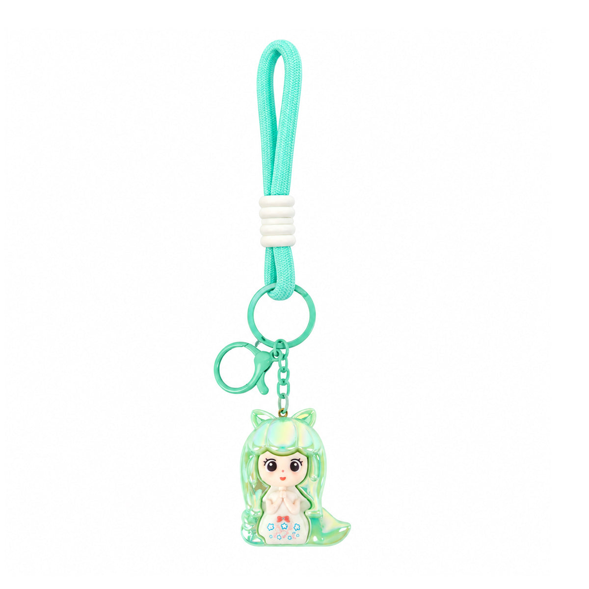 Kawaii-Style Cartoon Doll Keychain – Cute Anime-Inspired Bag & Key Charm by The Writershub