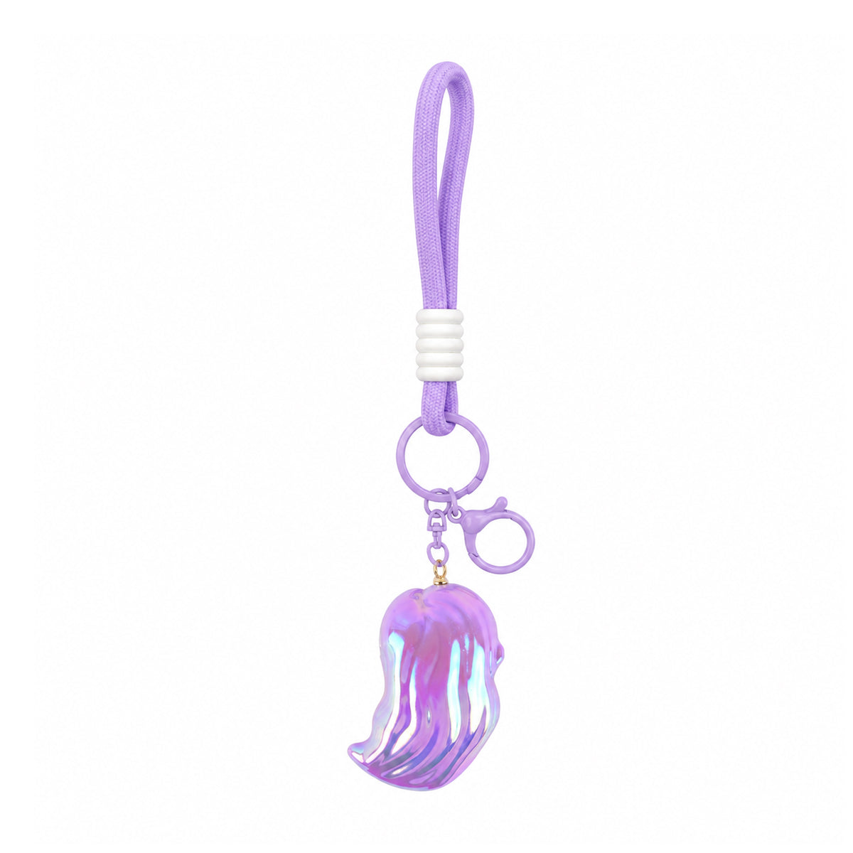 Kawaii-Style Cartoon Mermaid Keychain – Adorable 3D Pendant by The Writershub