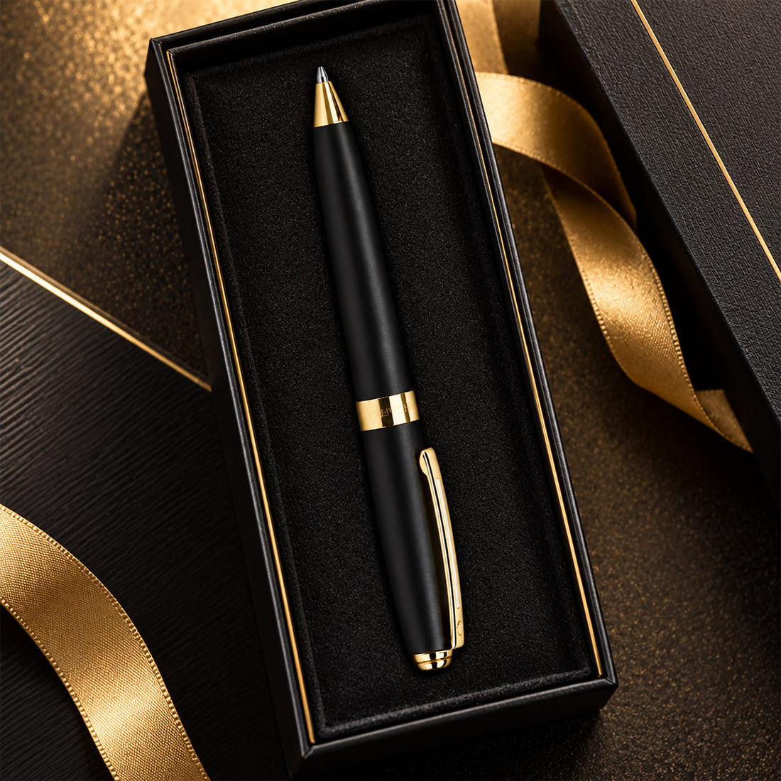 Sheaffer Prelude 0.5mm Mechanical Pencil Matte Black Gold Trim