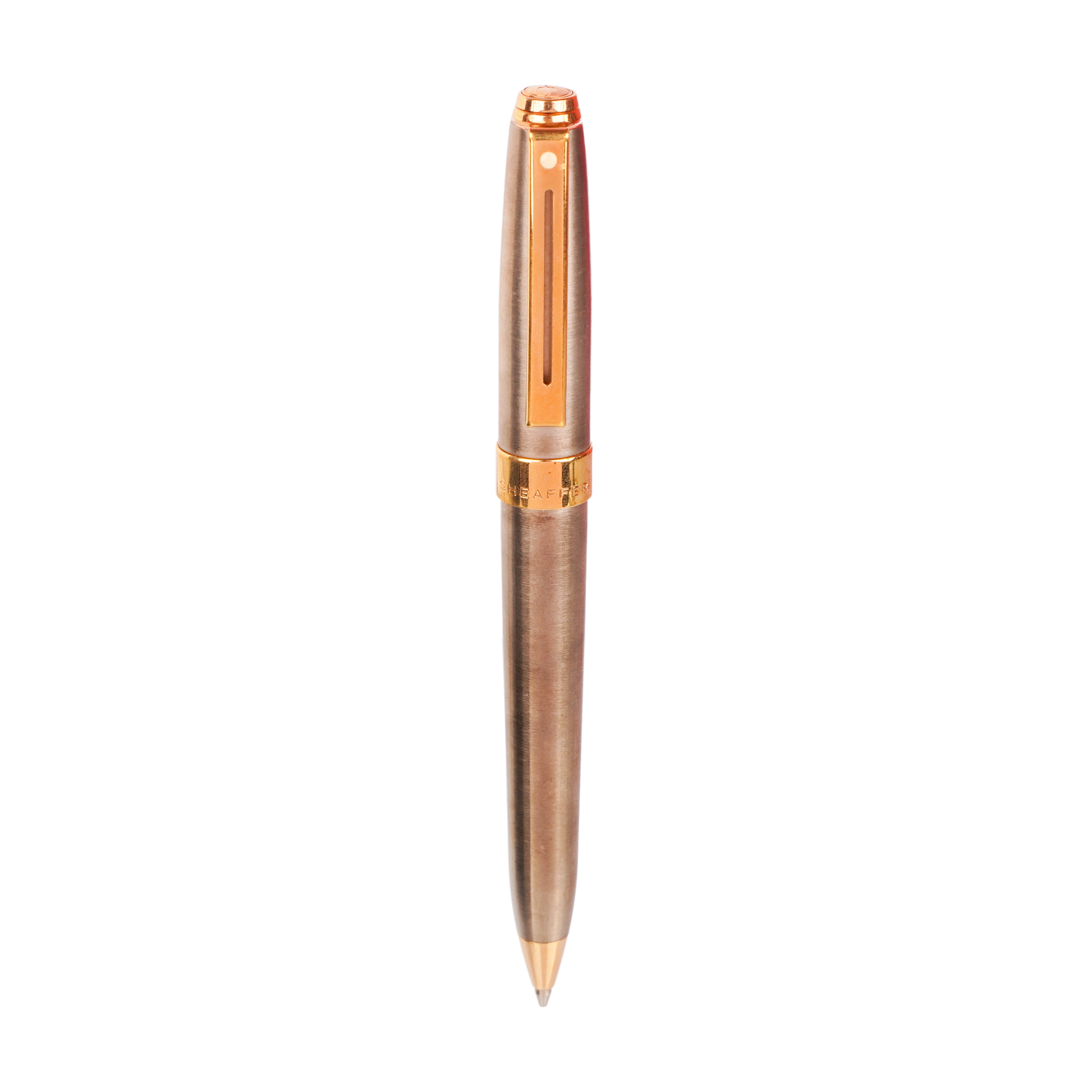 Sheaffer Prelude Mechanical Pencil Silver Gold Trims 0.5mm