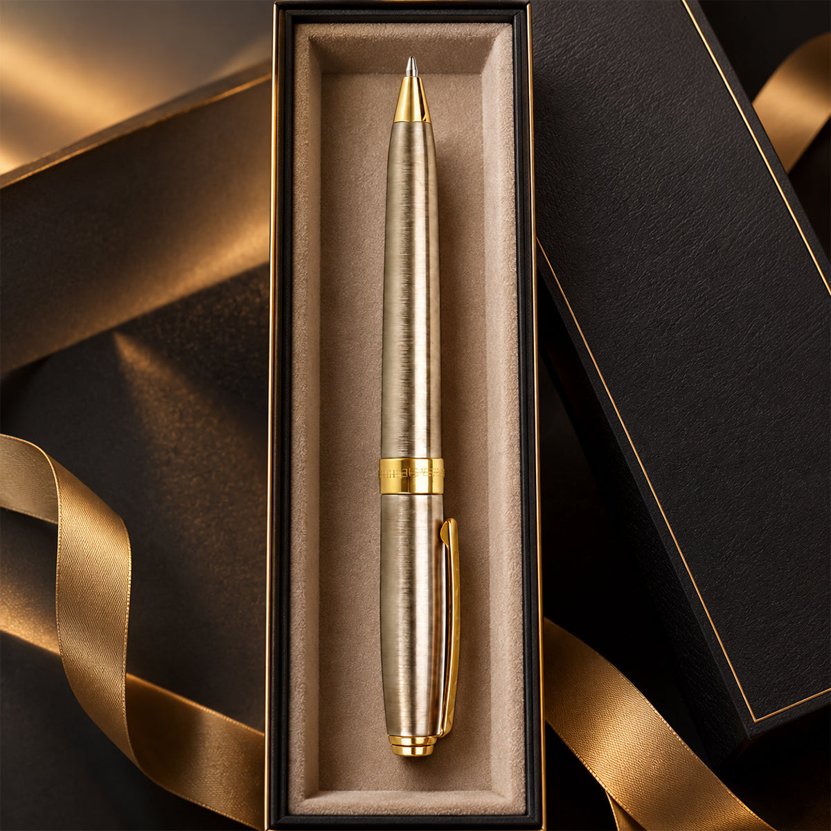 Sheaffer Prelude Mechanical Pencil Silver Gold Trims 0.5mm