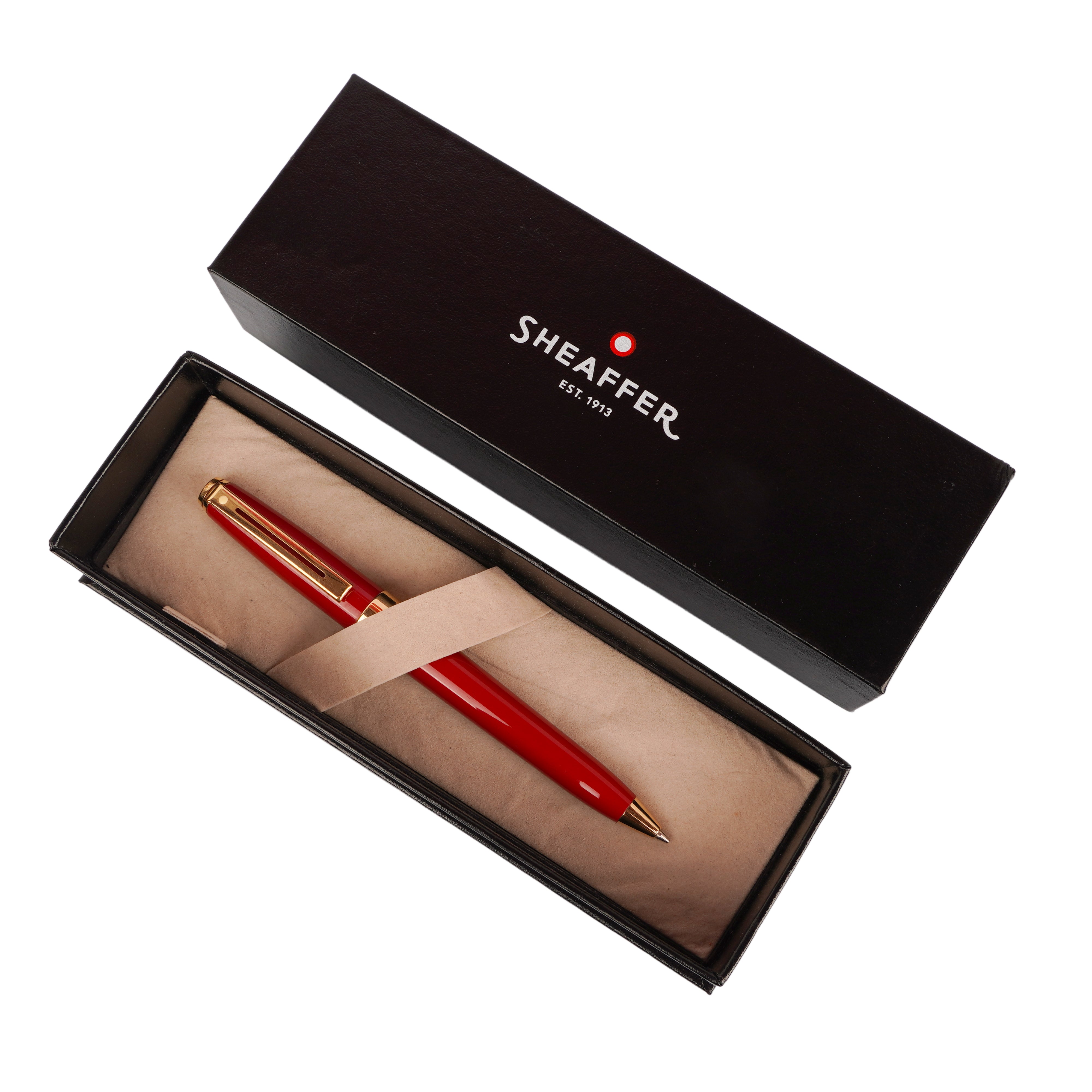 Sheaffer Prelude Mechanical Pencil Red Gold Trims 0.5mm