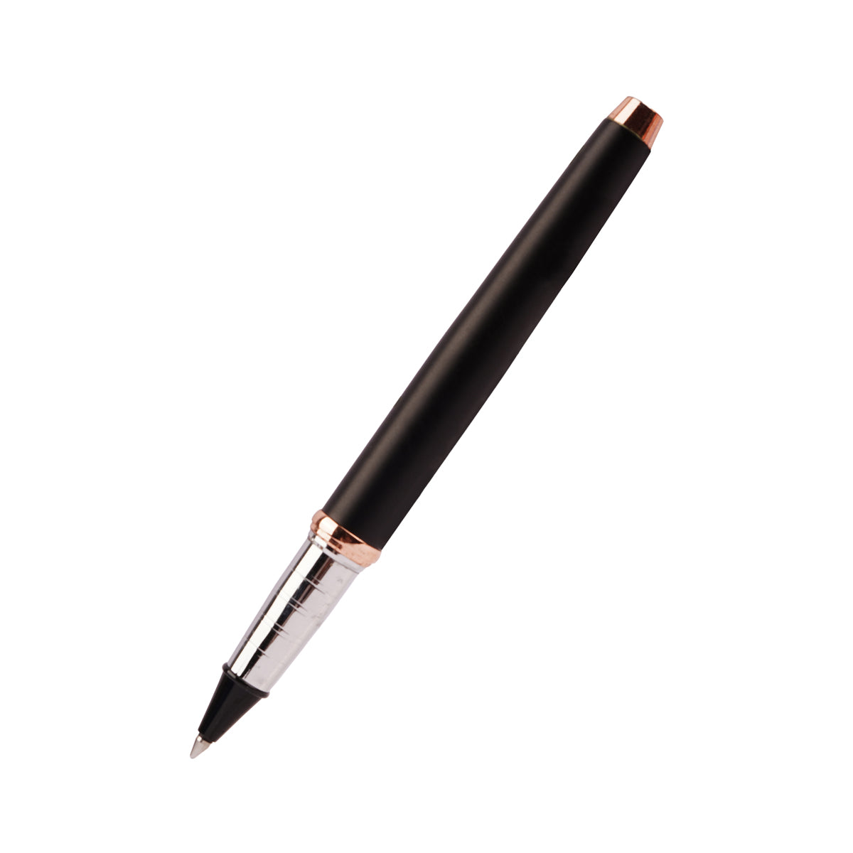 Submarine 1021 Black Doctor Symbol Rollerball Pen Blue Ink - Metal