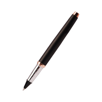 Submarine 1021 Black Doctor Symbol Rollerball Pen Blue Ink - Metal