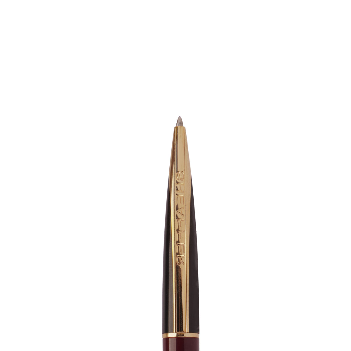Sheaffer Taranis Stormy Wine & Gold Trim Twist Mechanism Ballpoint Pen