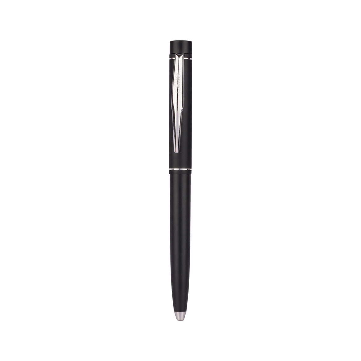 Cello Black Jack Retractable Ball Pen – Metal Body, Blue Ink