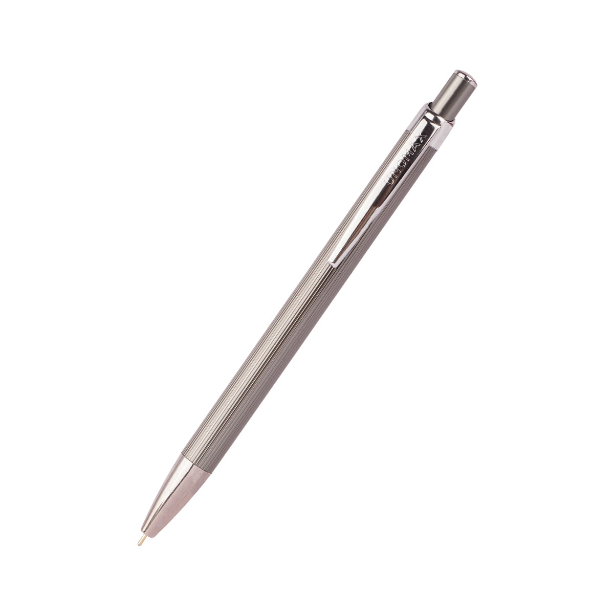 Unomax Felix Metal Body Ball Pen – Blue Ink, Retractable